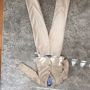 Boys khaki crewcut suit